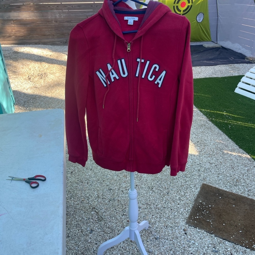 Nautica Bold Red Sweatshirt - Picture 9 of 9